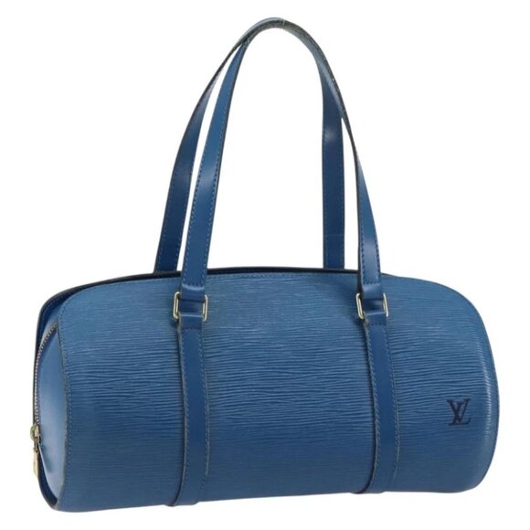 Louis Vuitton Handbags - LOUIS VUITTON Epi Soufflot Hand Bag Blue
